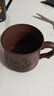金镶玉 茶杯 办公杯宜兴紫砂原矿办公杯茶水分离内胆礼盒 荷塘月色350ml 实拍图