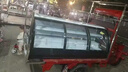 超凌台式冷藏展示柜冷冻柜移动烧烤串串卤菜柜商用冰柜熟食摆摊保鲜柜冰箱炸串三轮车展示柜凉菜柜冰台 90x60x75cm弧形三层桌面柜 实拍图