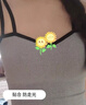 莫代尔小吊带背心女可外穿短款抹胸修身显瘦美背胸垫一体纯欲辣妹打底衫 【双肩带-黑】 辣妹纯欲 均码 70-140斤-可拆卸胸垫一体 晒单实拍图