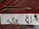 Edo黑檀木茶夹茶杯夹子茶具配件防滑茶杯茶镊子茶道六君子合金茶夹 实拍图