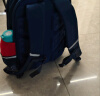 Edison小学生书包护脊减负反光大容量防泼水防下坠儿童背包2215-3蓝红 实拍图