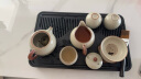博为（BW）汝窑茶具套装家用茶壶茶杯整套开片可养黄汝配观山10头 实拍图