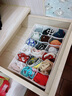 EACHY内衣收纳盒内衣内裤袜子收纳神器家用贴身衣物分格收整理盒 18格 实拍图