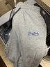 真维斯（Jeanswest）纯棉短裤男夏季青少年潮牌宽松大码外穿休闲五分裤男士灰色沙滩裤 实拍图
