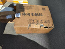 英斯迪尔（INSDEA）家用老板椅舒适久坐办公椅电脑椅可躺靠背椅书房书桌商务沙发座椅 黑色+脚踏-纳米皮【加厚乳胶】 铝合金脚 实拍图