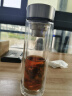 嘉特双层加厚玻璃杯 茶水分离泡茶杯子 无铅高硼硅带茶隔水杯车载 实拍图