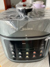 美的（Midea）【国家补贴】浓香电压力锅0涂层钢胆高压锅5L双胆智能预约家用触控煲汤煮饭饭煲552N自动排气3-6人 实拍图