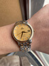 欧米茄（OMEGA）【二手99新】欧米茄OMEGA男表碟飞系列黄金18K间金瑞士商务红金皮带腕表二手蝶飞国检认证 36.5表径间金刻度镶钻4374.15.00 实拍图