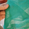 便携式简易鱼护方便装鱼折叠网袋小型网兜尼龙编织赶海网兜钓鱼袋 绿色网袋50CM 实拍图