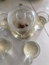 宣室堂茶壶玻璃耐高温泡茶壶玻璃茶具套装过滤茶水分离杯水壶花茶壶家用 企鹅壶650毫升+4个130毫升小杯 实拍图
