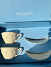 WEDGWOOD[618保价]欢愉假日树莓2杯2碟咖啡杯碟精致茶杯碟高颜值下午茶 欢愉假日2杯2碟(白色+树莓) 实拍图
