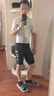 VALORE MONTON自行车公路车双箭头坐垫AOE骑行服新月背带短裤男春夏款裸感透气 新月黑色男款背带短裤 M 实拍图