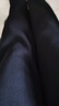 每时休闲裤女秋冬加绒加厚宽松直筒女裤阔腿裤子女装新款8317H黑4XL 实拍图