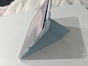 崇尚美3+Y型折叠iPad11保护套适用2025款iPadair7保护壳Pro11寸磁吸苹果10代亚克力iPad9带笔槽硬壳 3+Y型折叠【白冰蓝】带磁吸 iPadAir7/Air6 (11英寸) 实拍图