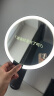 AMIRO觅光化妆镜带灯led智能高清补光美妆镜 卧室桌面梳妆台式镜子O2黛丽黑 生日礼物送女友礼盒装 实拍图