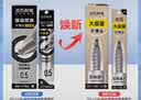点石 按动中性笔替芯笔芯组合速干按动全针管子弹头水笔签字笔替芯0.5mm黑红蓝色 【0.5mm子弹头】1156黑芯（12支） 实拍图