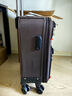 卡帝乐鳄鱼（CARTELO）布箱拉杆箱牛津布行李箱防刮抗压轻音万向轮可扩容防泼水大容量箱 咖啡色防刮常规款 20英寸 实拍图