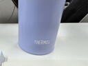 膳魔师（THERMOS）保温杯大容量水杯儿童男女士杯子情侣不锈钢生日礼物定制刻字JNL 316L不锈钢-暮山紫 500ml 实拍图