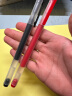 小米米家巨能写中性笔 10支装 黑色 0.5mm 商务办公中性笔会议笔 小米巨能写 红色 10支装 实拍图
