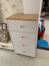 睢欣实木斗柜奶油风四五斗柜卧室床尾置物柜客厅靠墙抽屉柜落地八斗柜 120cm八斗柜 实拍图