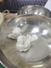 【带饭必备】饭盒带盖上班族保温密封饭盒不锈钢大容量学生便当盒 乳白色 2层 实拍图