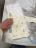 布昔熊【2件装】新生婴儿儿0-3月半背衣四季纯棉上衣初生婴儿宝宝长袖衣 四季款-2件装（菠萝点+小奶瓶） 52 （0-1个月9斤以内） 实拍图