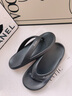朴西人字拖男夏季防滑耐磨外穿夹脚沙滩拖鞋男士凉拖夹板洗澡浴室夹拖 珍珠黑 40-41 实拍图