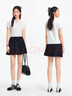 森马（Semir）POLO衫女凉感抗菌修身衬衫2025夏刺绣休闲通勤套头衫109325115001 实拍图