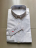 红蜻蜓（RED DRAGONFLY）衬衫男时尚百搭棉质长袖打底衬衣男装上衣 白色（长袖） M 实拍图