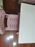 益威（EIEV）儿童书桌椅 学习桌椅 小学生课桌椅写字作业书桌套装可升降桌子 大收纳书桌+工学正姿椅-粉 实拍图
