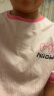 猫人（MiiOW）100%纯棉睡裙睡衣女士家居服圆领舒适透气简约春夏套头短袖可外穿 胖胖小猫粉 淡粉 XL 推荐（120-140斤） 实拍图