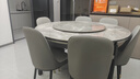 丰舍 餐桌 岩板实木餐桌椅组合现代简约家用小户型餐台可伸缩折叠饭桌 1.35米餐桌-12MM岩板及椅子备注 一桌六椅 实拍图