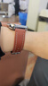 臣颂（CHENSONG）适用小米（MI）REDMI Watch 5表带小米手环9Pro/8Pro表带皮质红米watch5 esim表带快拆金属棕色 实拍图