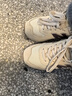 NEW BALANCE NB574官方休闲鞋女鞋复古舒适夏季透气网鞋轻便百搭潮流运动鞋 米白色 WL574RCF 37 (脚长23.5cm)尺码详询客服 实拍图