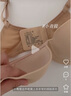 遐（HSIA）【小青提】薄款新光面无痕全罩杯大胸显小文胸女 贝壳粉 80C 实拍图