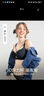 糖粒大码无痕内衣女大胸显大小胖mm聚拢收副乳上托薄款性感文胸罩 雅典黑 80F 晒单实拍图