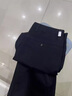 啄木鸟休闲裤男纯棉秋冬款商务直筒宽松男裤高腰免烫裤子男士加绒西装裤 藏青色【纯棉夏薄款】 32 (2尺5) 实拍图