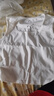Olrain欧芮儿米白色背心吊带女夏季女装新款修身方领针织打底上衣 米白色 XL 实拍图