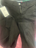 真维斯（Jeanswest）休闲裤男士春秋季宽松直筒商务修身男士弹力潮牌百搭长裤子男款 1218黑色 31 (2尺4)建议120-130斤穿 实拍图
