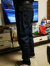 真维斯（JEANSWEST）牛仔裤男2025夏季薄款宽松直筒裤百搭男裤子休闲长裤黑色38 实拍图