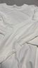 京东京造【液氨抗皱】长袖t恤男纯棉卫衣秋季衣服打底T 白色 XXL 实拍图