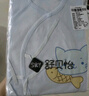 舒贝怡2件装婴儿衣服新生儿连体衣春夏宝宝蝴蝶衣哈衣0-6个月蓝66 实拍图