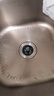 九牧王厨房洗菜盆漏水塞洗碗池水槽下水器塞子配件防臭弹跳芯过滤网神器 304不锈钢拉丝款 1个装【厨房通 实拍图