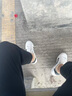 星期六恋人 SATURDAY LOVER贝壳头小白鞋女2025新款软底软面百搭学生鞋女鞋休闲鞋透气板鞋女 白色网面 升级款 35 225mm 尺码偏小 实拍图