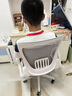 奥伦福特 电脑椅 家用办公椅靠背椅转椅书房椅子学生座椅人体工学椅学习椅 JF-白框灰网【折叠背】 实拍图