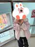 MARC&JANIE马克珍妮男女童三防连帽软壳衣加绒外套 儿童夹克春秋装241139 实拍图