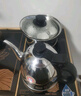 金灶（KAMJOVE） 钢化玻璃茶盘排水功夫茶具套装自动上水电热水壶茶台家用 L-510 搭配H-K9电茶炉 实拍图