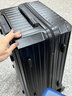 普娜米行李箱大容量高颜值女学生结实耐用多功能大号密码旅行拉杆箱包男 暗夜黑【杯架+充电口+手机支架】 24英寸 中短途推荐 实拍图