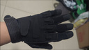 登山手套战术男防滑耐磨作战黑鹰全指防身格斗防护手腕骑行手套 黑鹰战术全指黑色 L 实拍图