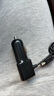 原焋 360行车记录仪数据线3.5米mini USB电源线短暗线T型V3口导航安卓头充电线usb弯头转接头 mini接口【纯铜线芯加粗3.5米左弯】固定夹 实拍图